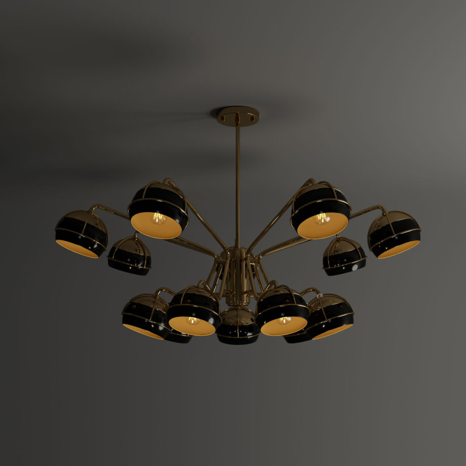 Black widow ii chandelier