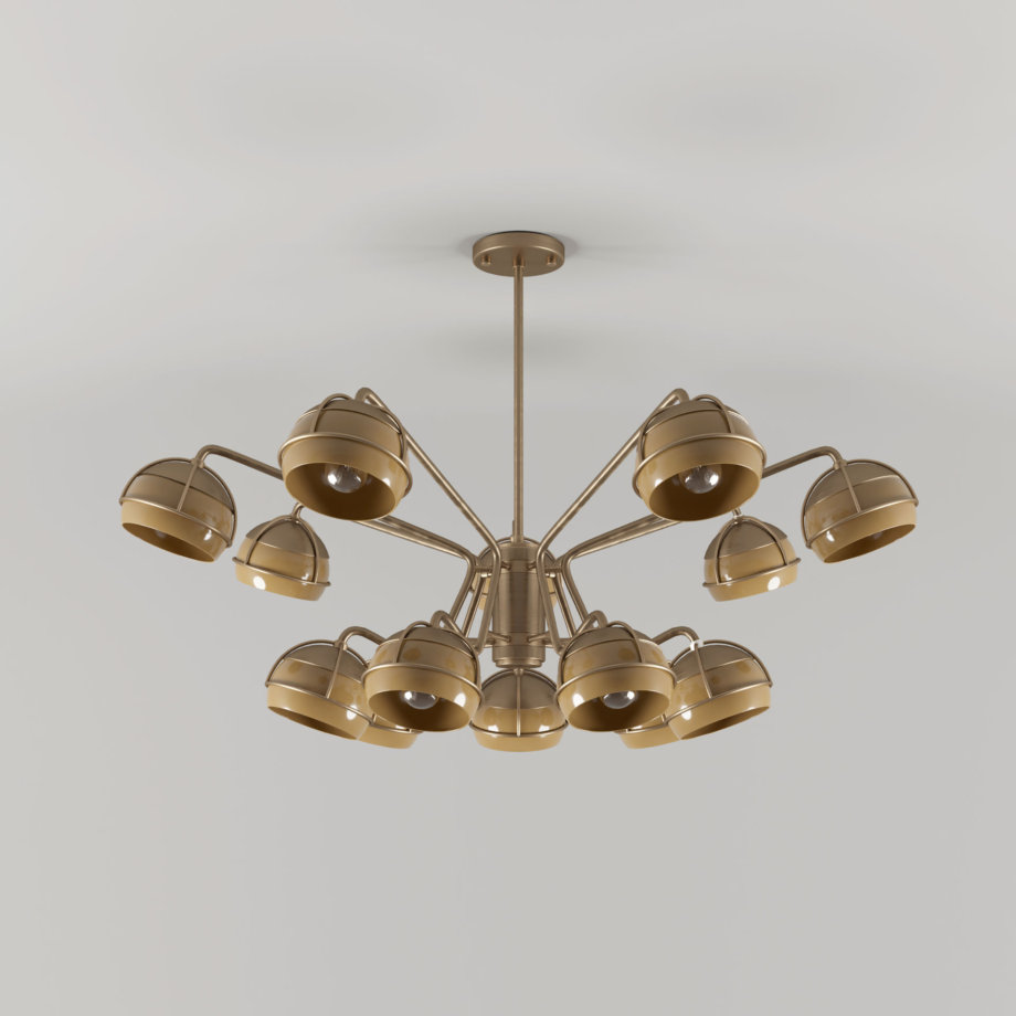 Black widow ii chandelier