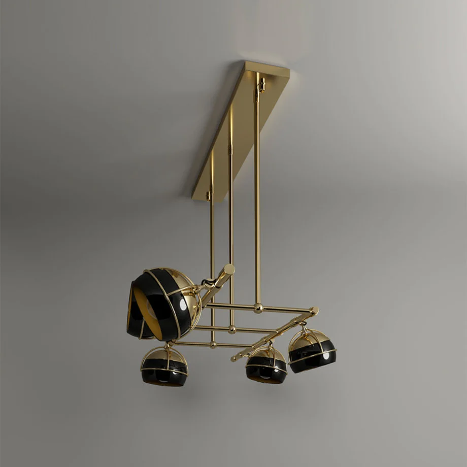Black widow ii suspension lamp