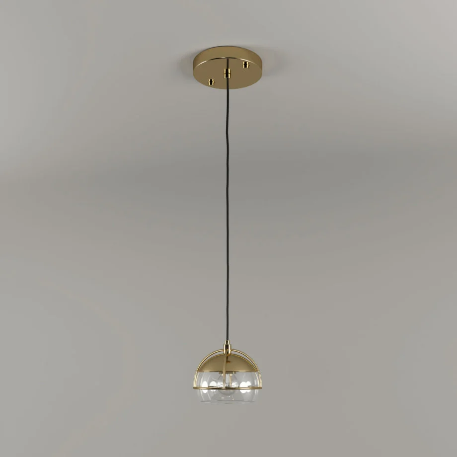 Black widow pendant lamp