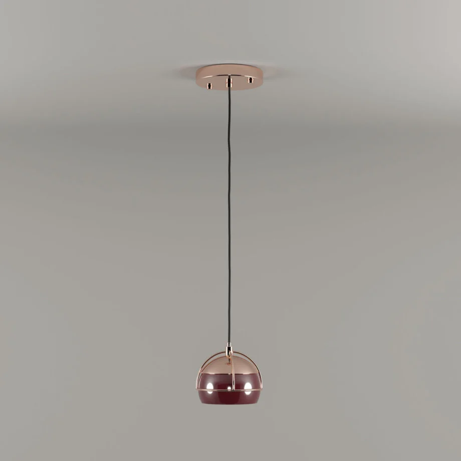 Black widow pendant lamp