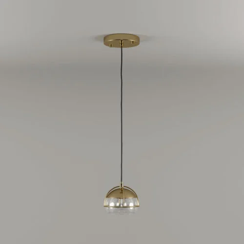 Black widow pendant lamp