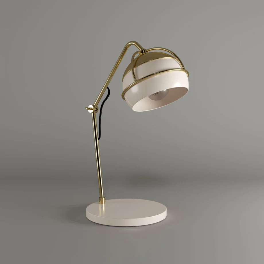Black widow table lamp