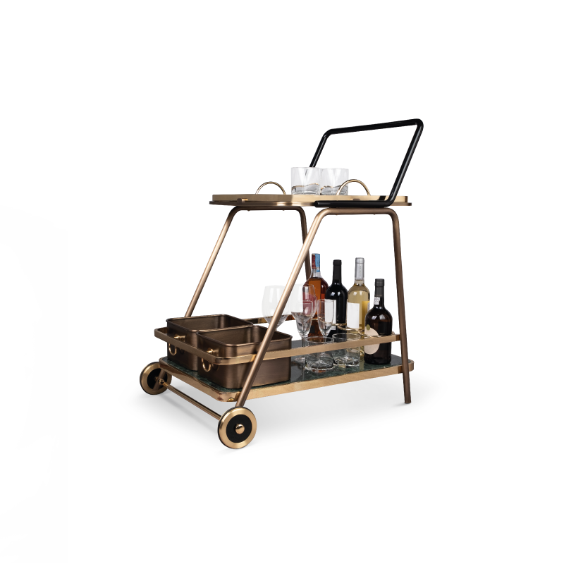 Decatur bar cart