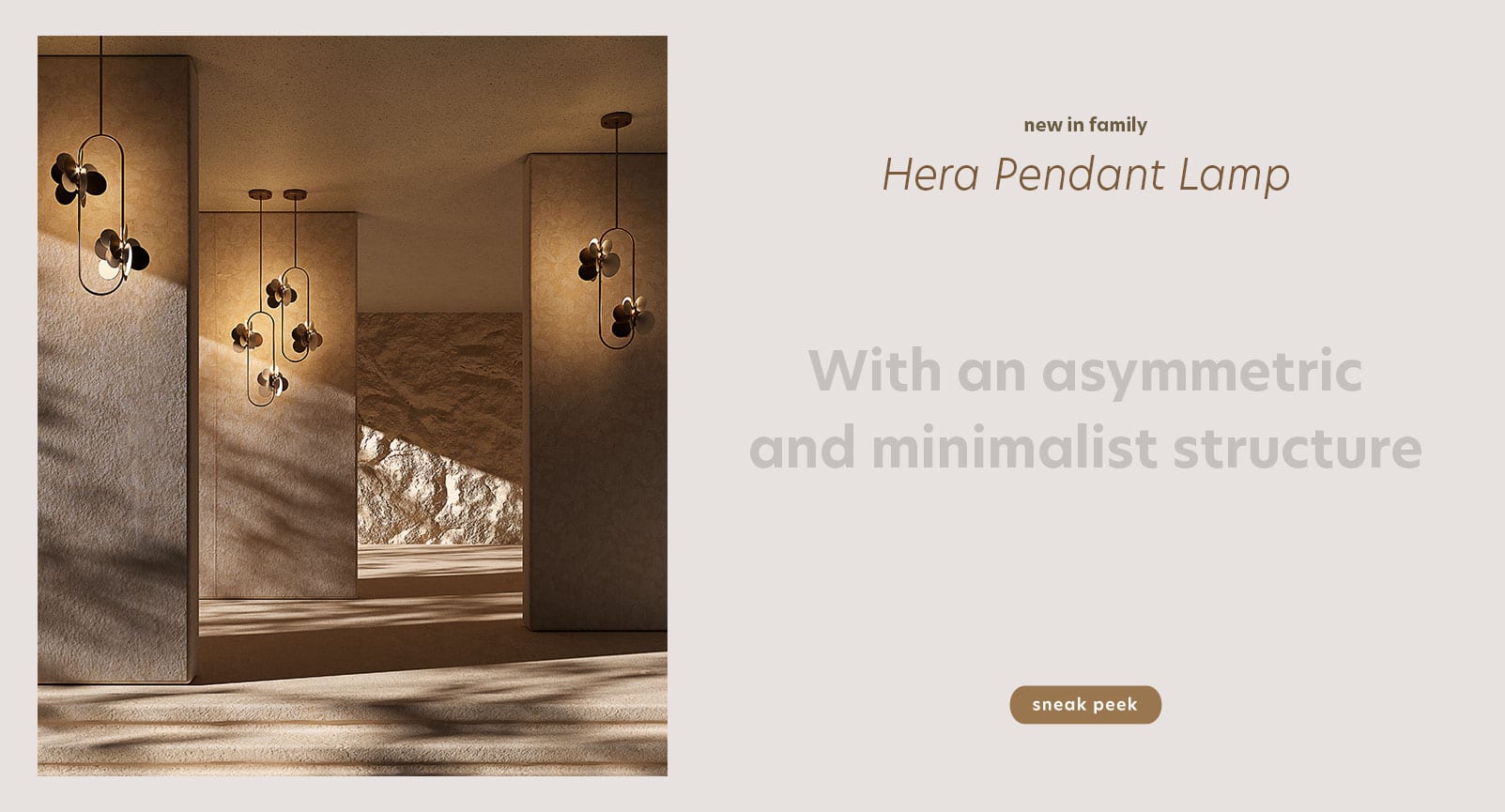 Hera pendant lamp