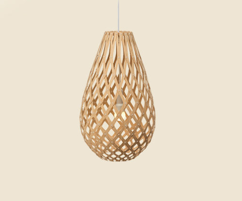 Nature inspired suspension lamps