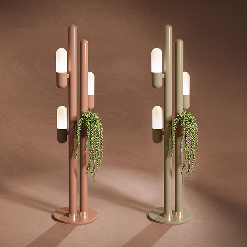 Cactus floor lamp