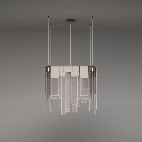 Frostlight pendant lamp