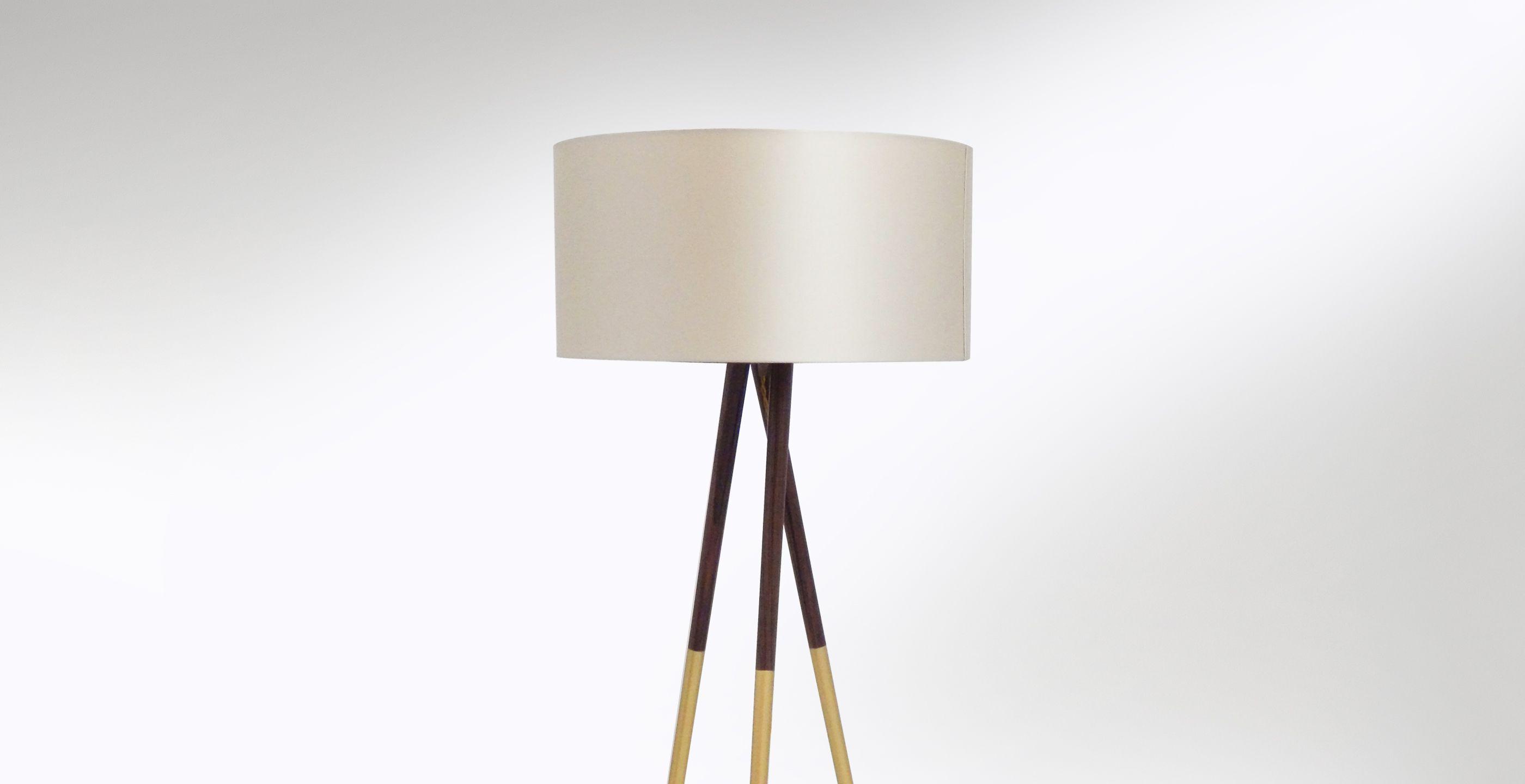 Gold Scales Floor Lamp
