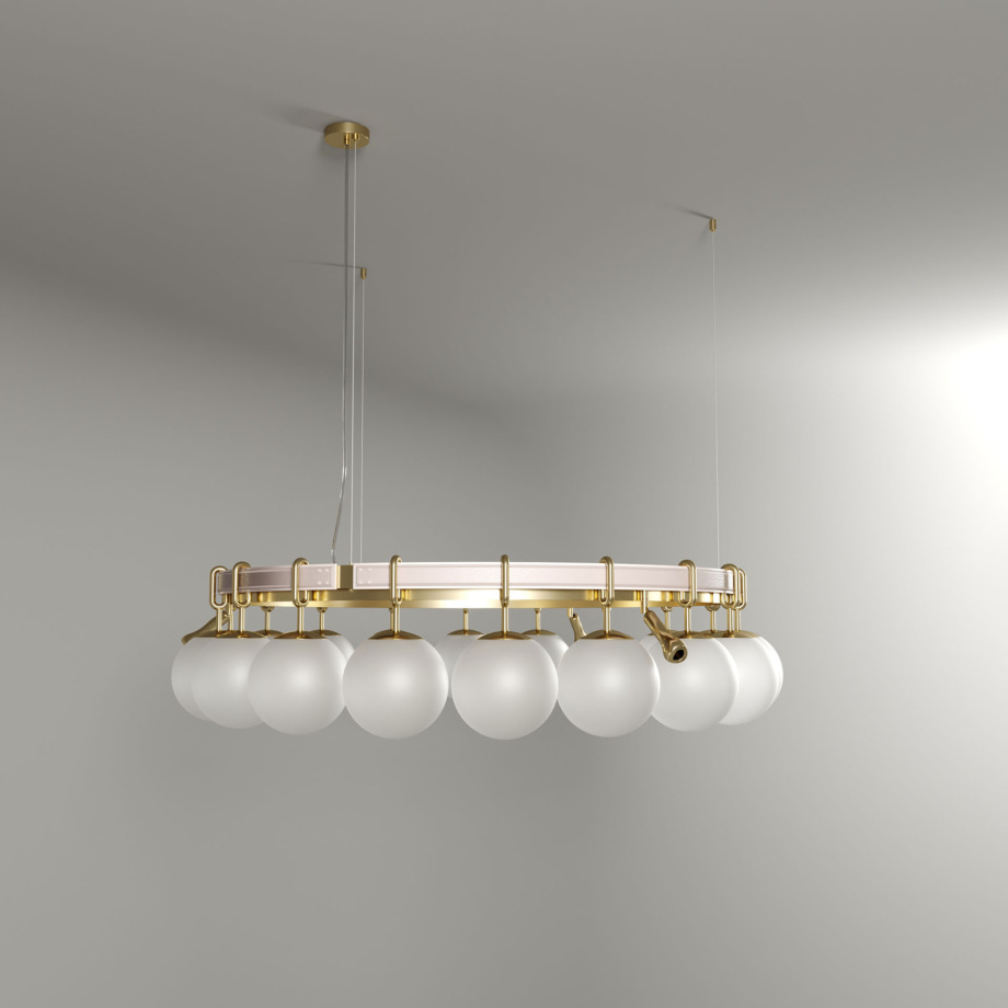 Pearl suspension lamp