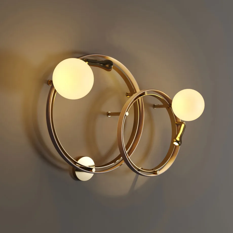 Pearl wall lamp