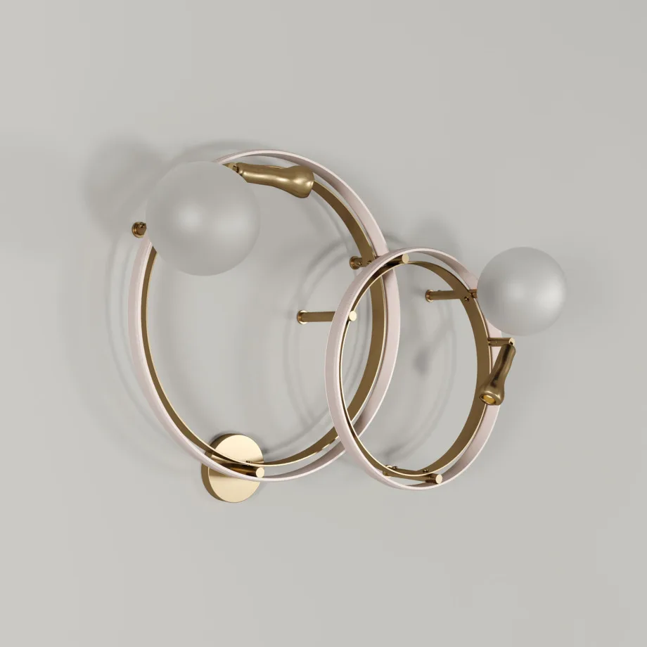 Pearl wall lamp