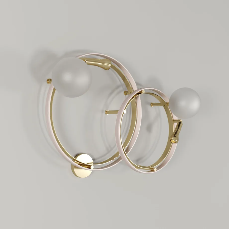 Pearl wall lamp