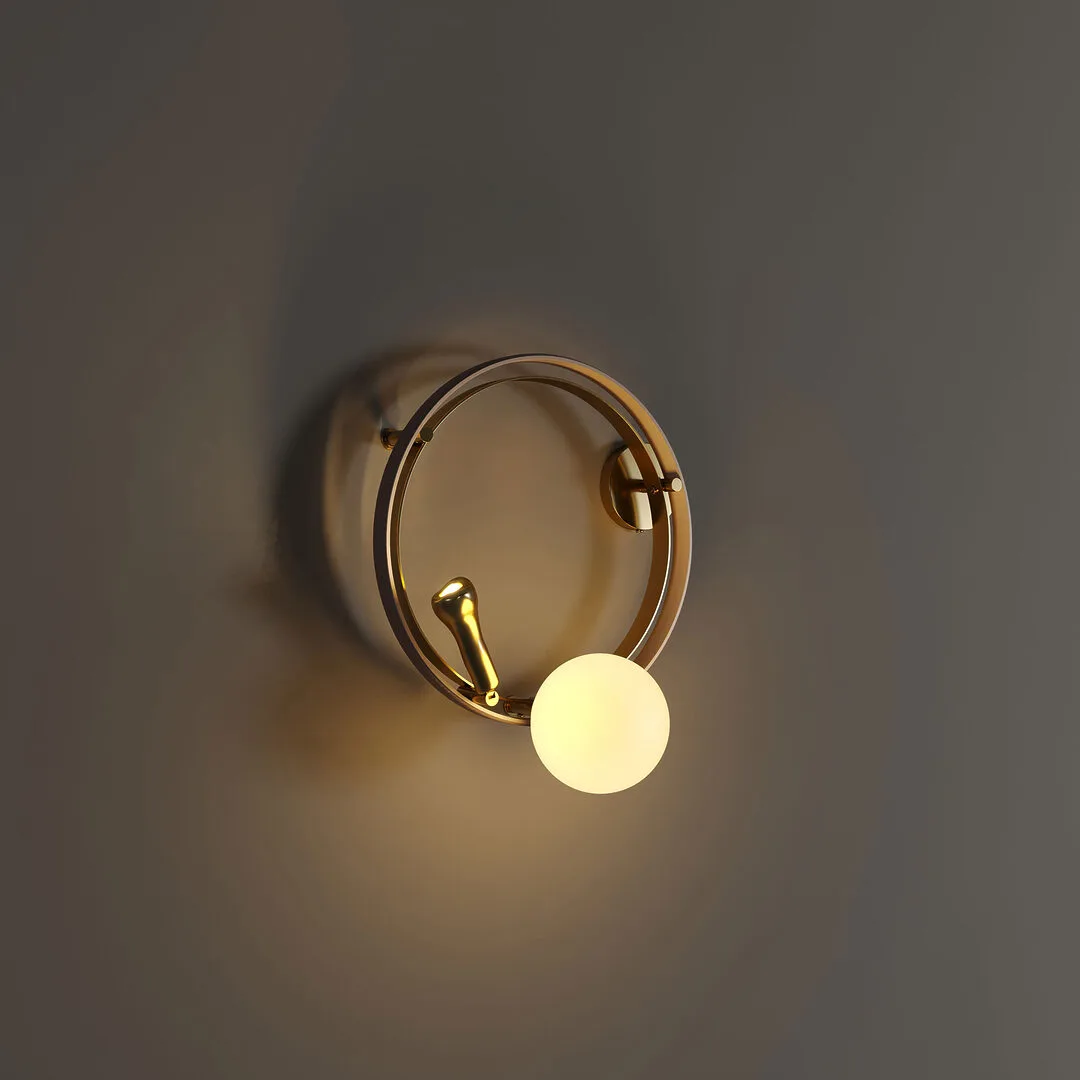 Pearl wall lamp