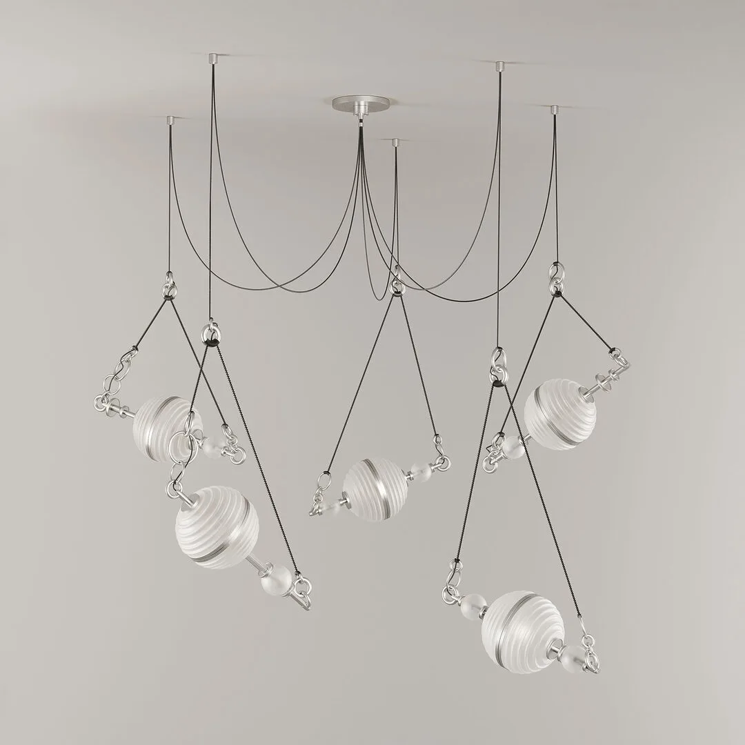 Saturn suspension lamp