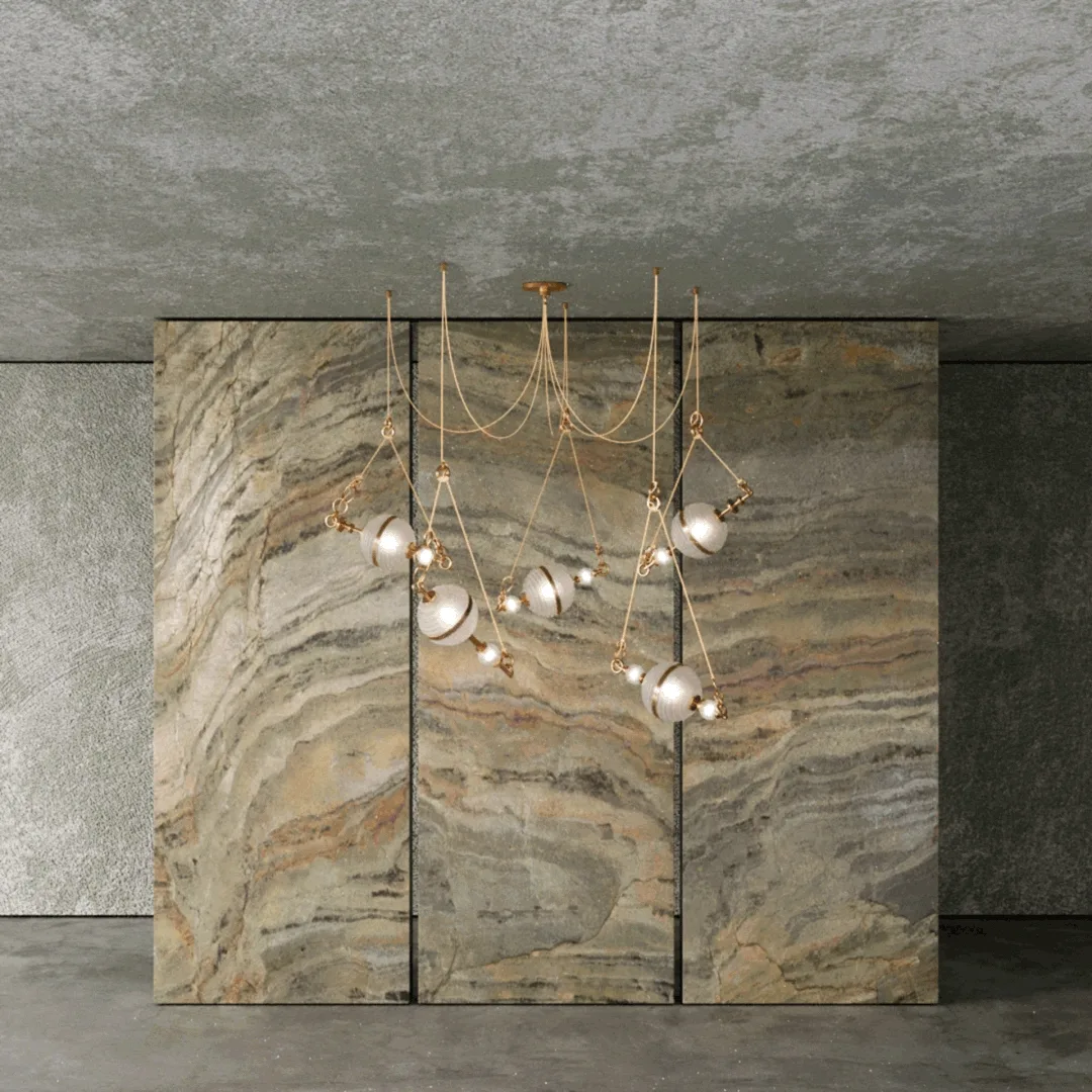 Saturn suspension lamp
